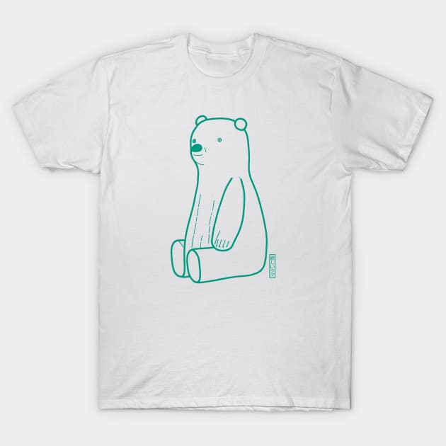 sad bear T-Shirt by bmron